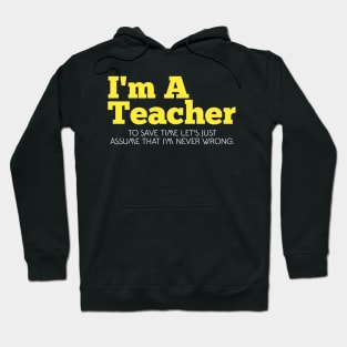 Teacher Hoodie